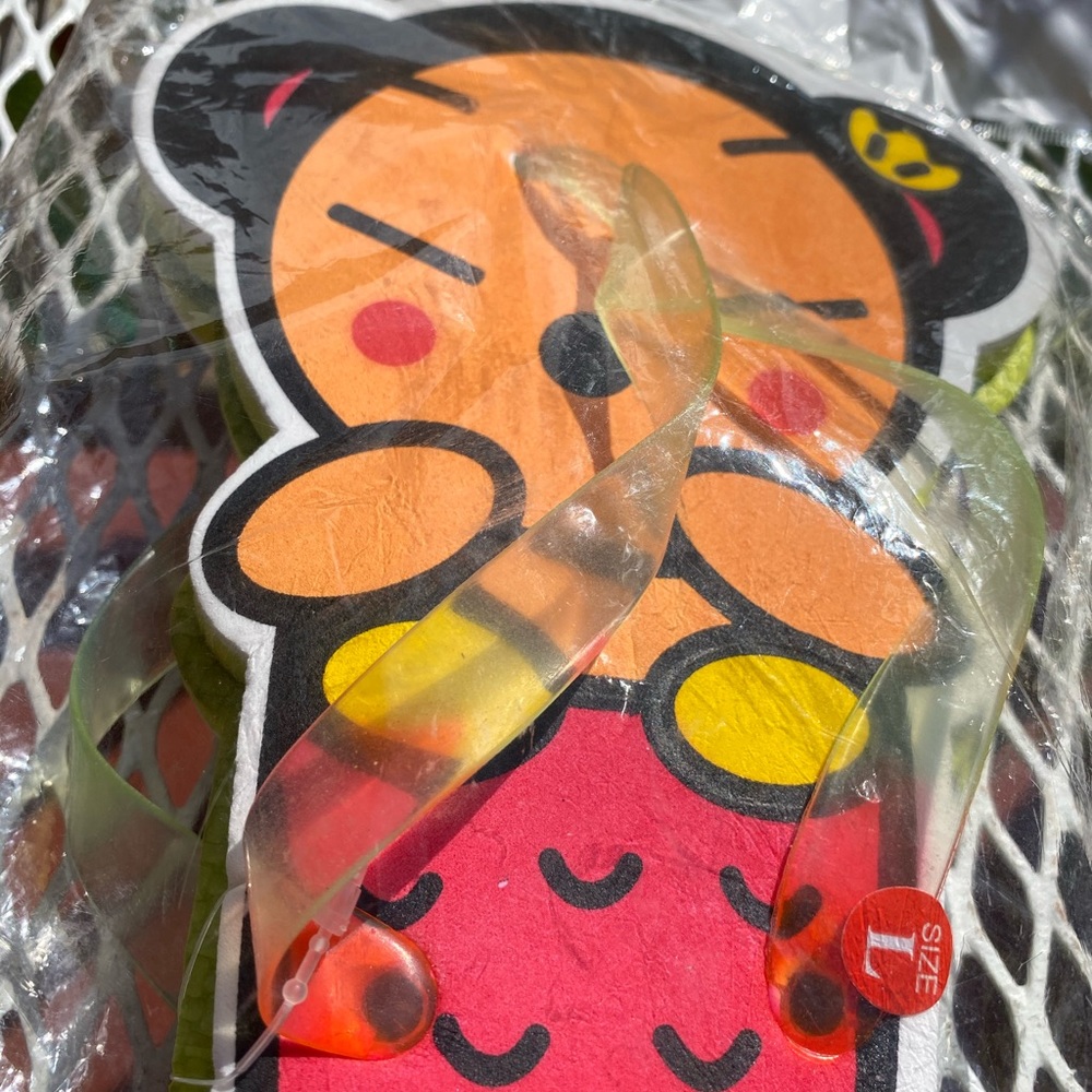 RARE PUCCA collectible Flip Flops Size L, NWT - Picture 3 of 12